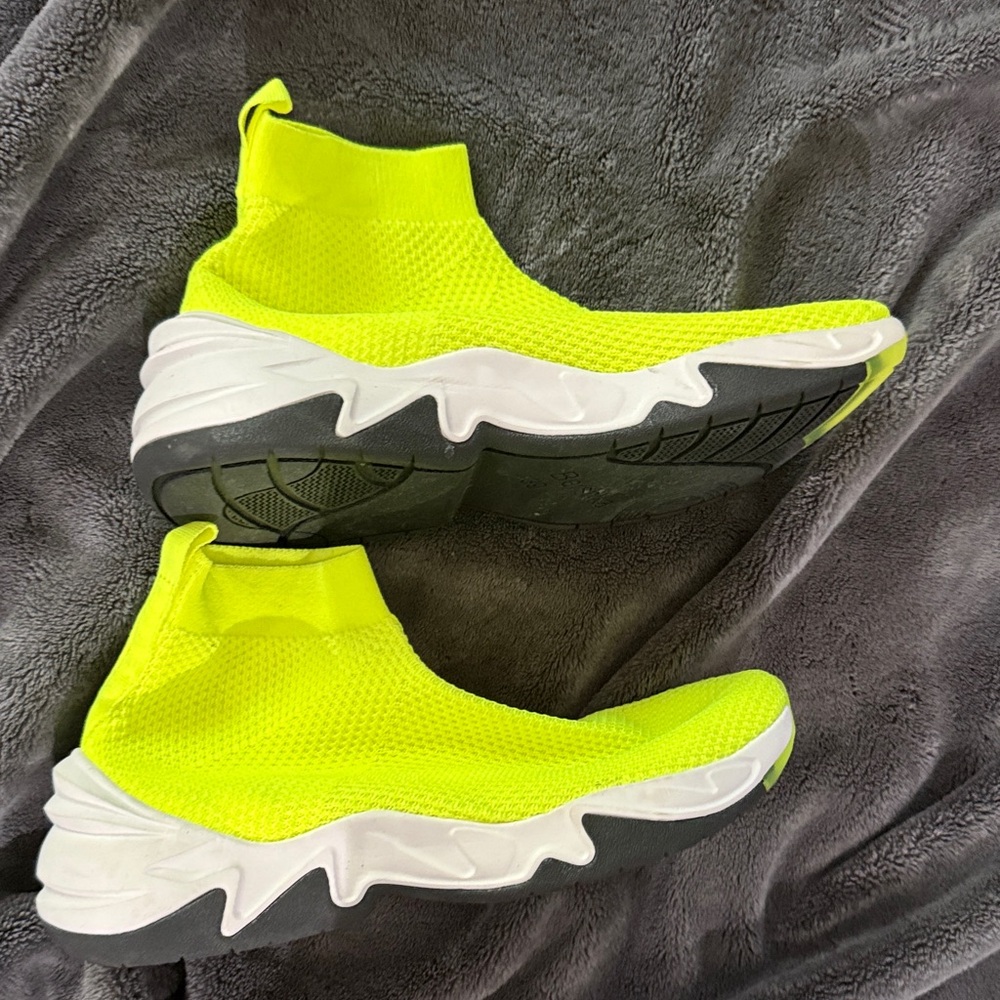 Bershka Neon Yellow Sneakers